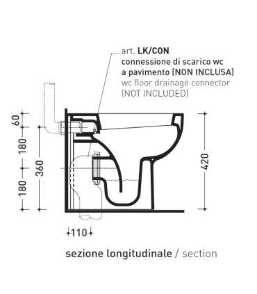 Cuvette mural Flaminia Quick