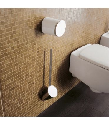 Porte-brosse pour toilettes au mur Flaminia Hoop collection HPF chrome