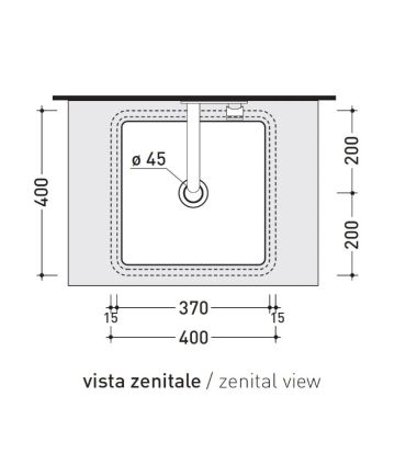 Flaminia Miniwash Under Countertop Washbasin