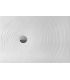 Flaminia shower tray, rectangular ceramic water drop