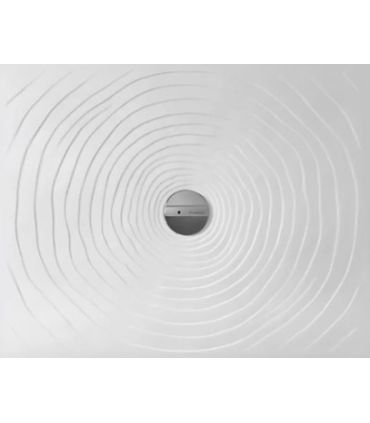 Flaminia shower tray, rectangular ceramic water drop