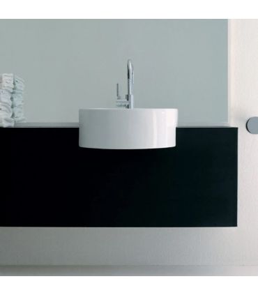 Lavabo monotrou semi-encastré Flaminia Twin