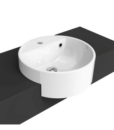 Lavabo monotrou semi-encastré Flaminia Twin