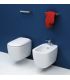 Wall mounted bidet single hole,Flaminia, collection mono' Mn218