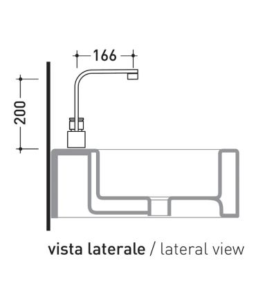 Washbasin mixer Flaminia, collection one