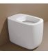 Toilet with horizontal or vertical outlet, Flaminia, collection mono'