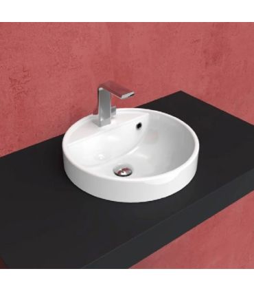 Recessed washbasin without hole Flaminia Twin