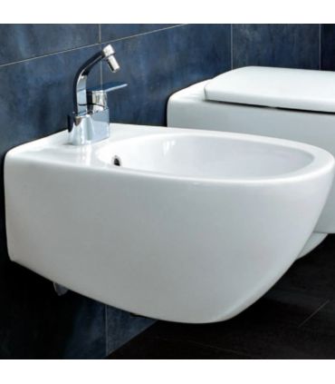 Wall mounted bidet single hole, Flaminia, spin, 5086