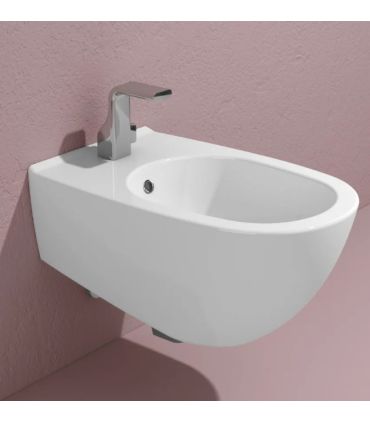 Wall mounted bidet single hole, Flaminia, spin, 5086