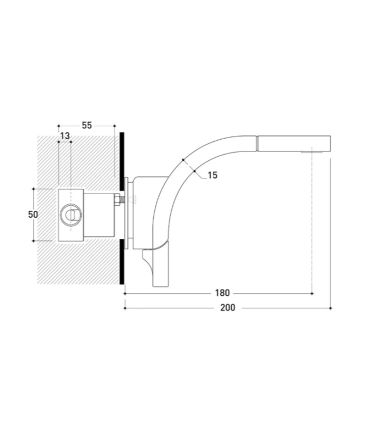 Mitigeur lavabo, Flaminia, collection si