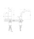 Bidet mixer, Flaminia, collection Si