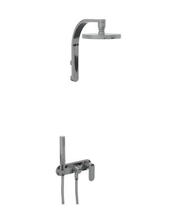 Set for shower with built in mixer, Flaminia, collection one
