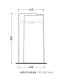 Lavabo a colonna 44cm Ceramica Flaminia Monoroll MR44C