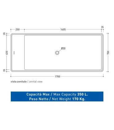 Freestanding bathtub, Flaminia Wash