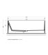 Freestanding bathtub, Flaminia Wash