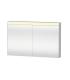 Specchio contenitore Duravit Good H76 cm