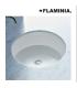 Lavabo da incasso Ceramica Flaminia serie Twin art. 5057
