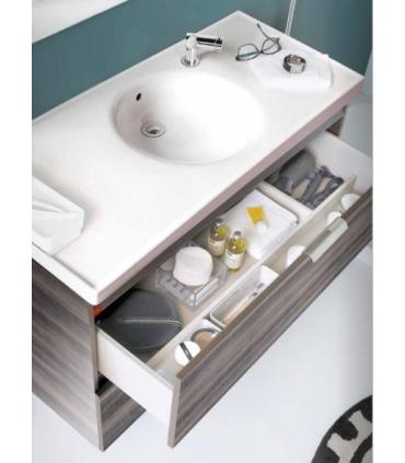 Bath+ Cosmic bathroom cabinet series B-Box round ceramic washbasin