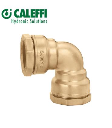 Curved coupling DECA Caleffi, for polyethylene pipes