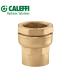 Caleffi DECA straight female fitting, for polyethylene pipes