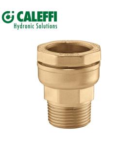 raccordo dritto maschio DECA Caleffi, per tubi polietilene art.861420