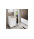 Geromin Bijoux PC66BIJOUX1B sink and base 2 doors 60x60cm, white