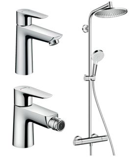 Set Rubinetteria E Doccia Hansgrohe Con Colonna doccia