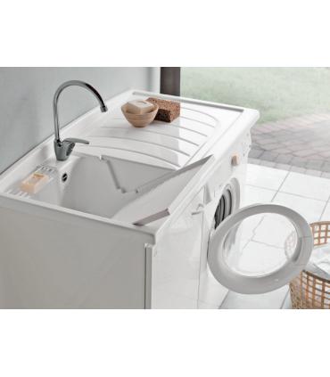 Washtub including furniture and vanity for washingmachine, Geromin collection Forte