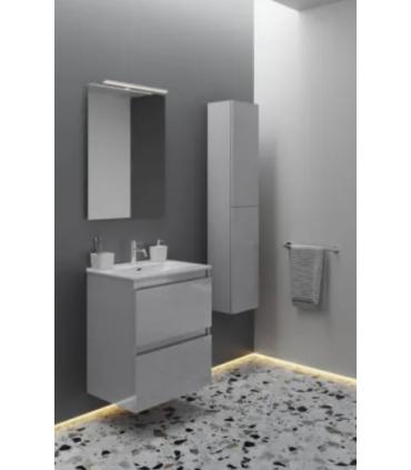 Meuble avec lavabo en céramique et miroir Cosmic B-Best avec 2 tiroirs