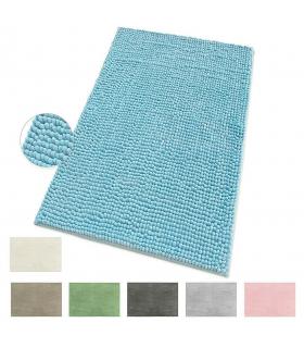 Fluffy bathroom rug 80x50