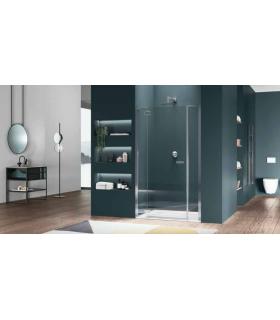 Swing door with 2 fixed parts for Duka Gallery niche GR-TN3 L left