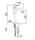 Mitigeur haut pour lavabo Fantini collection Nostromo