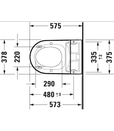 Wc multifunzione Duravit Sensowash Starck F Plus con placca Durasystem in  vetro bianco