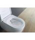 Wc multifunzione Duravit Sensowash Starck F Plus con placca Durasystem in  vetro bianco