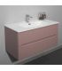 Mobile bagno completo 2 cassetti e lavabo M'amo con top in ceramica.