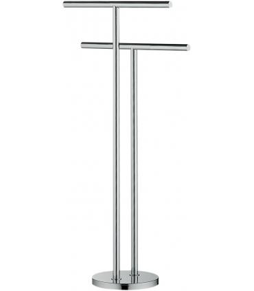 Montants equipes pour lavabo Colombo Plus collection W49380CR chrome