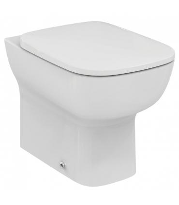 IDEAL STANDARD Floor standing toilet back to wall with soft close seat collection Esedra