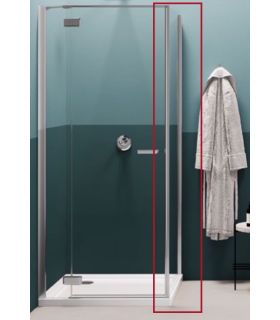 Fixed side for corner shower enclosure Duka Gallery GR-W2 L left