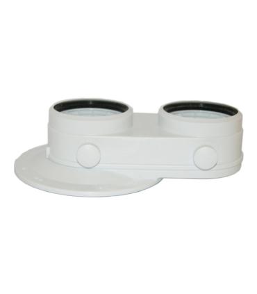 0010024098 splitter for 80/80 mm boiler and quick coupling.