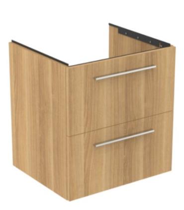 Wall-mounted washbasin cabinet I.Life B 2 Drawers Ideal Standard
