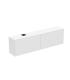 Meuble suspendu pour lavabo Conca avec 2 tiroirs et trou sur mesure Ideal Standard