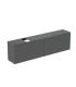 Meuble suspendu pour lavabo Conca avec 2 tiroirs et trou sur mesure Ideal Standard