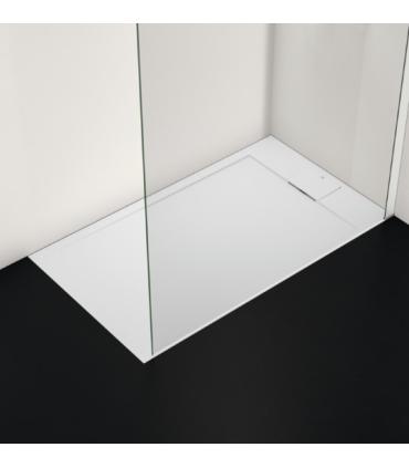 Ideal Standard Ultra Flat I.Life rectangular stone effect shower tray