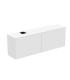 Meuble suspendu pour lavabo Conca avec 2 tiroirs et trou sur mesure Ideal Standard