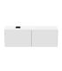 Meuble suspendu pour lavabo Conca avec 2 tiroirs et trou sur mesure Ideal Standard