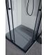 Ideal Standard Ultra Flat I.Life square stone effect shower tray