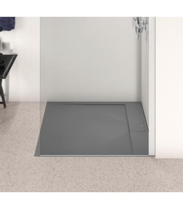 Ideal Standard Ultra Flat I.Life square stone effect shower tray