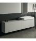 Meuble suspendu pour lavabo Conca avec 2 tiroirs et trou sur mesure Ideal Standard