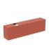 Meuble suspendu pour lavabo Conca avec 2 tiroirs et trou sur mesure Ideal Standard