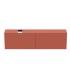 Meuble suspendu pour lavabo Conca avec 2 tiroirs et trou sur mesure Ideal Standard